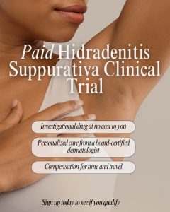 Hidradenitis clinical trial